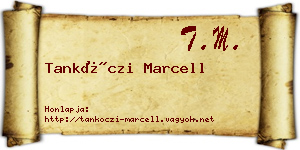 Tankóczi Marcell névjegykártya